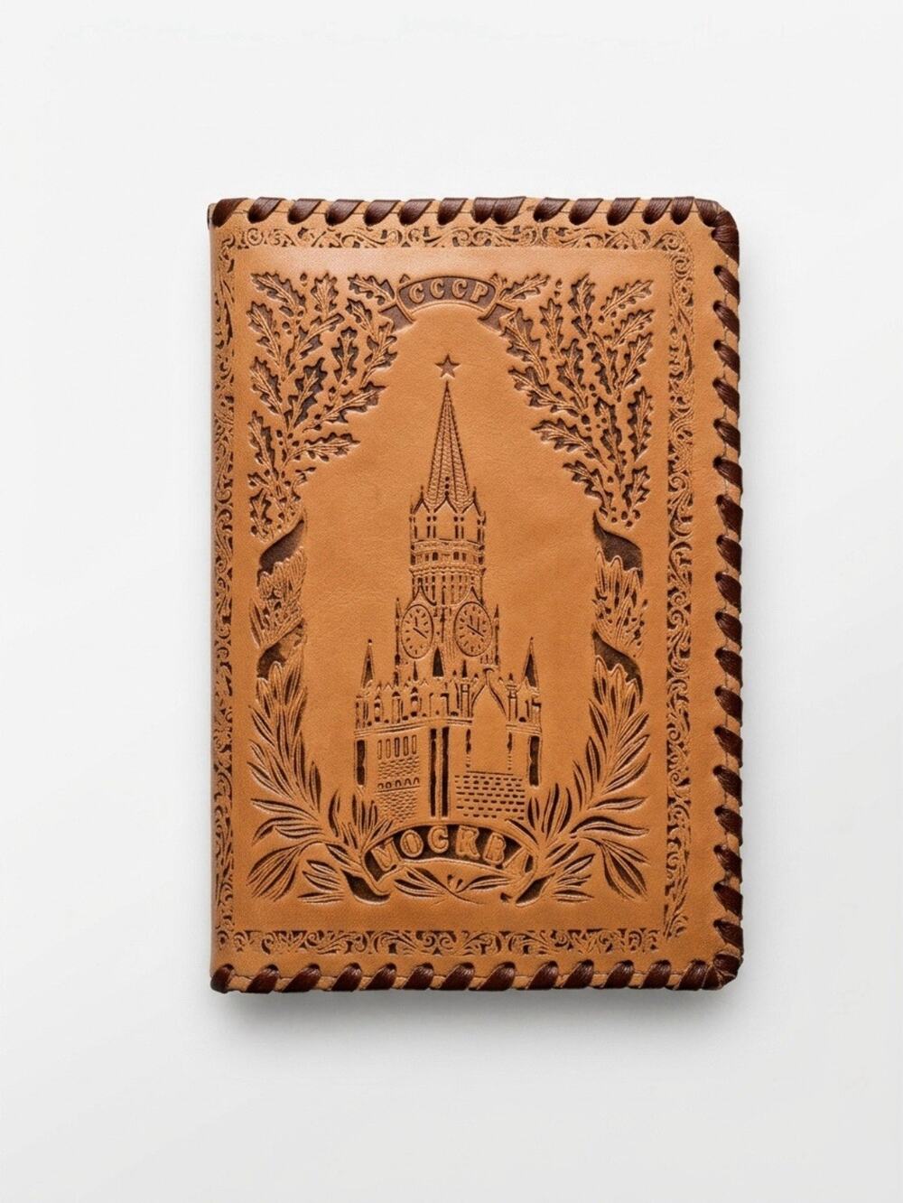 Excellent Unbranded MCM 1960’s Vintage Handmade Tooled Embossed Leather Wallet